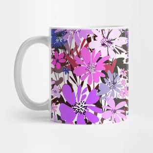 Purple Flowers Mug